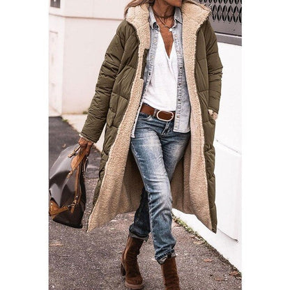 Aroha | Reversible Long Puffer Jacket