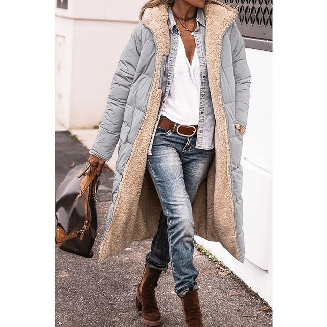 Aroha | Reversible Long Puffer Jacket