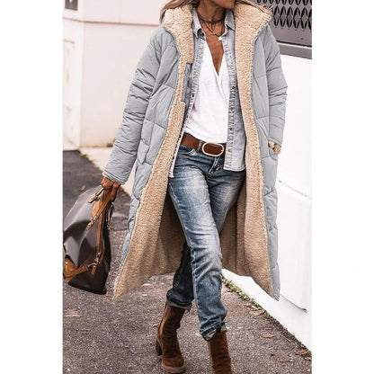 Aroha | Reversible Long Puffer Jacket