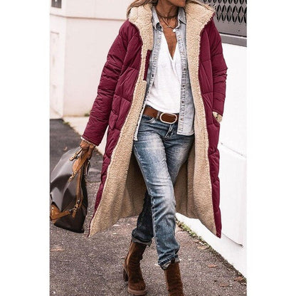 Aroha | Reversible Long Puffer Jacket
