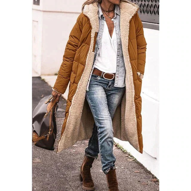 Aroha | Reversible Long Puffer Jacket
