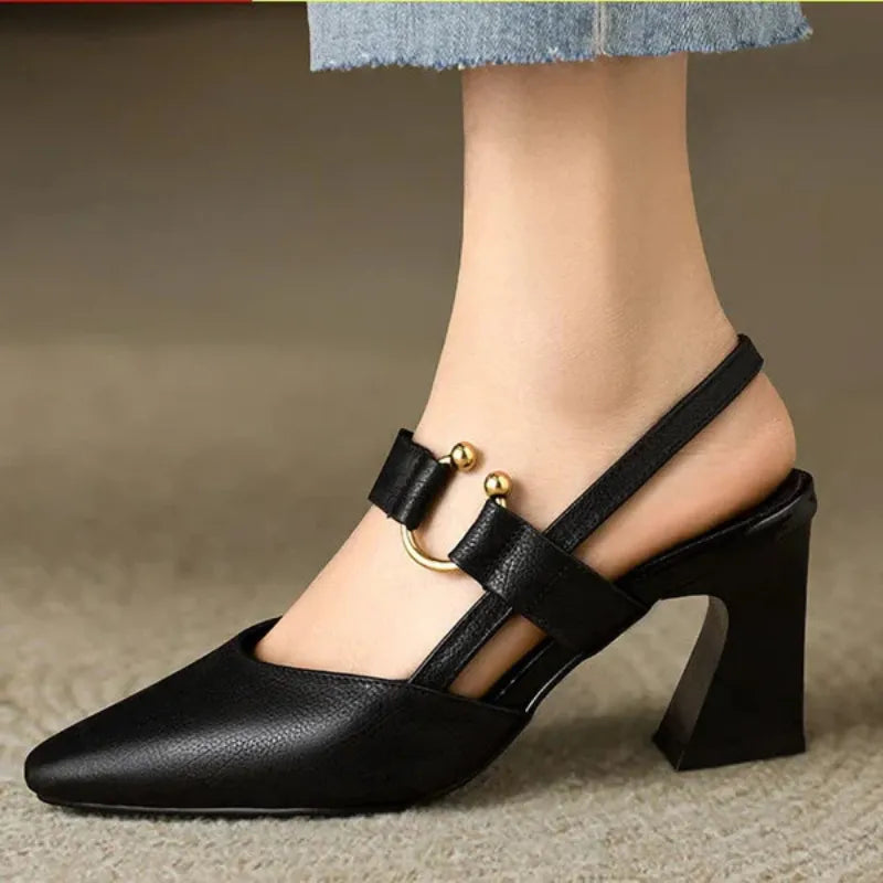 Tirrita | Stylish Leather Heels