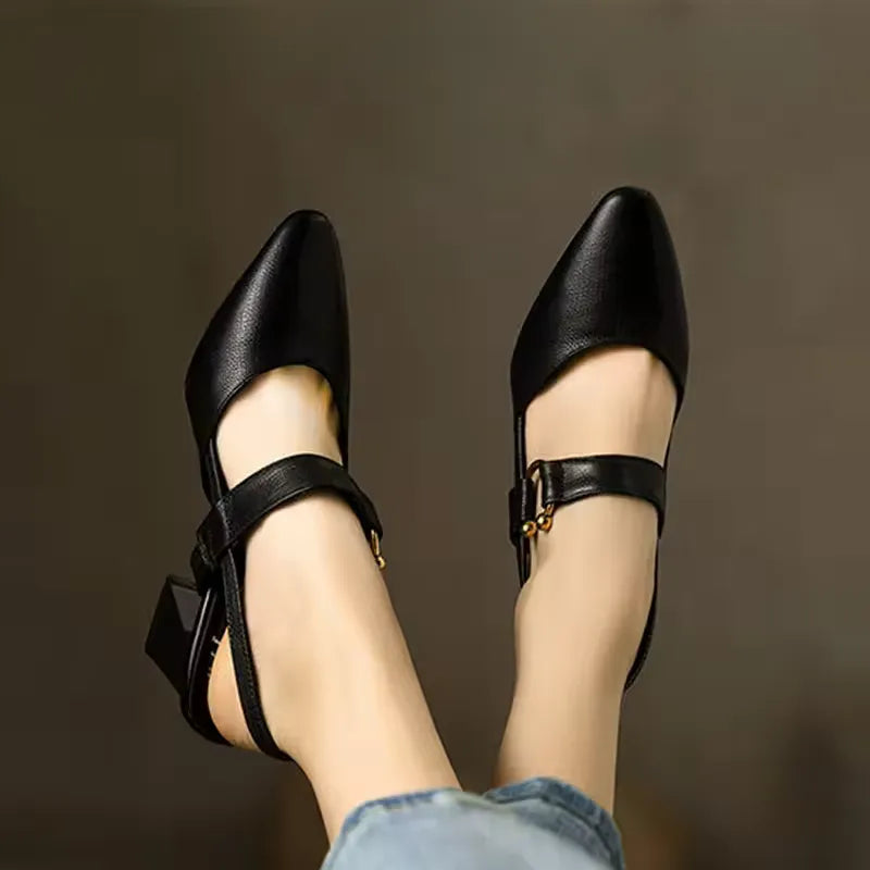 Tirrita | Stylish Leather Heels