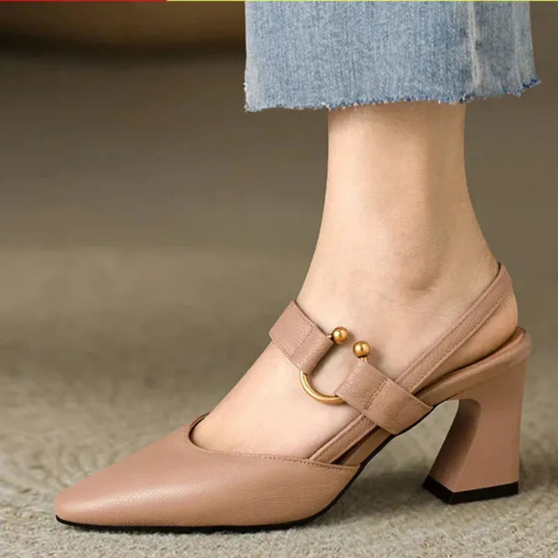 Tirrita | Stylish Leather Heels