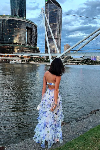 Denise | Elegant Dress With Ruffles