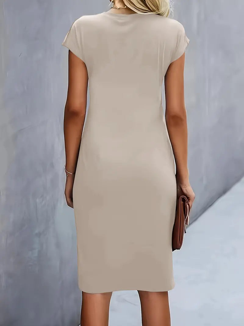 Taylor | Stylish Round Neck Dress