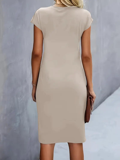 Taylor | Stylish Round Neck Dress