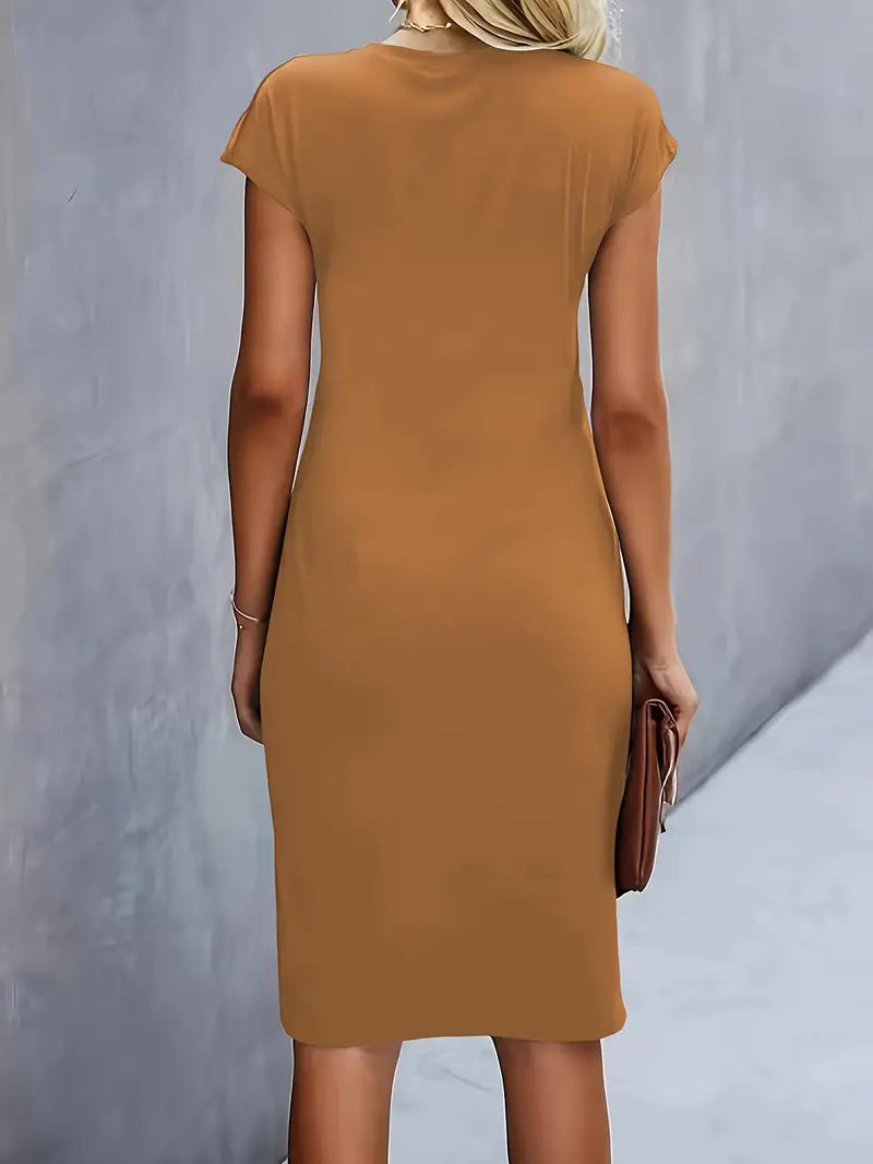 Taylor | Stylish Round Neck Dress
