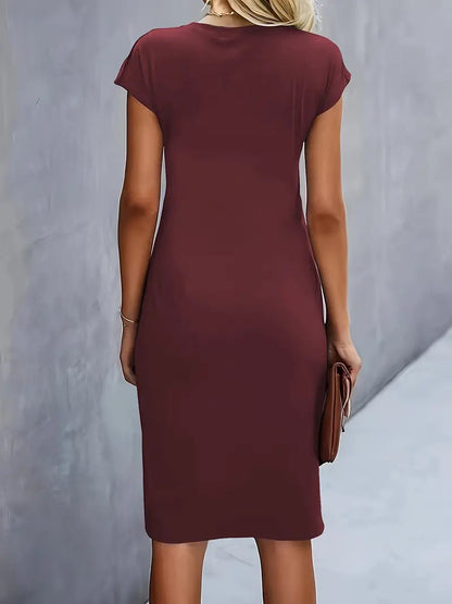 Taylor | Stylish Round Neck Dress