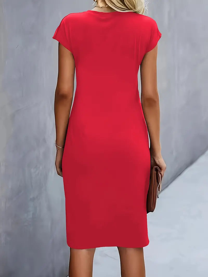 Taylor | Stylish Round Neck Dress