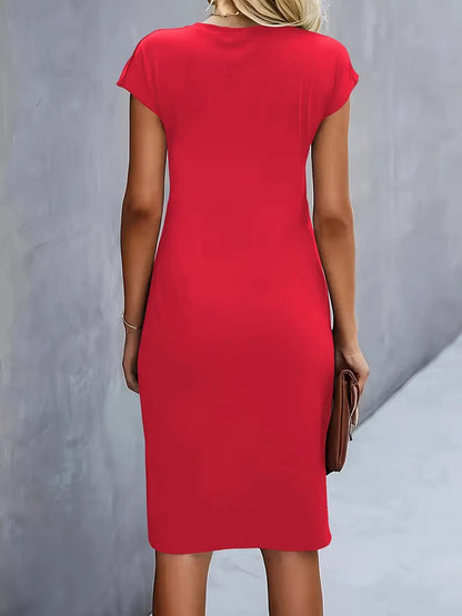 Taylor | Stylish Round Neck Dress
