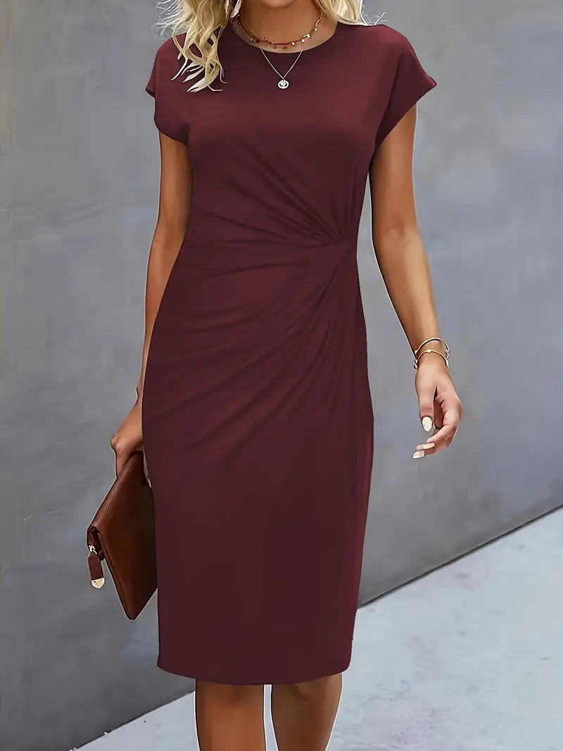 Taylor | Stylish Round Neck Dress