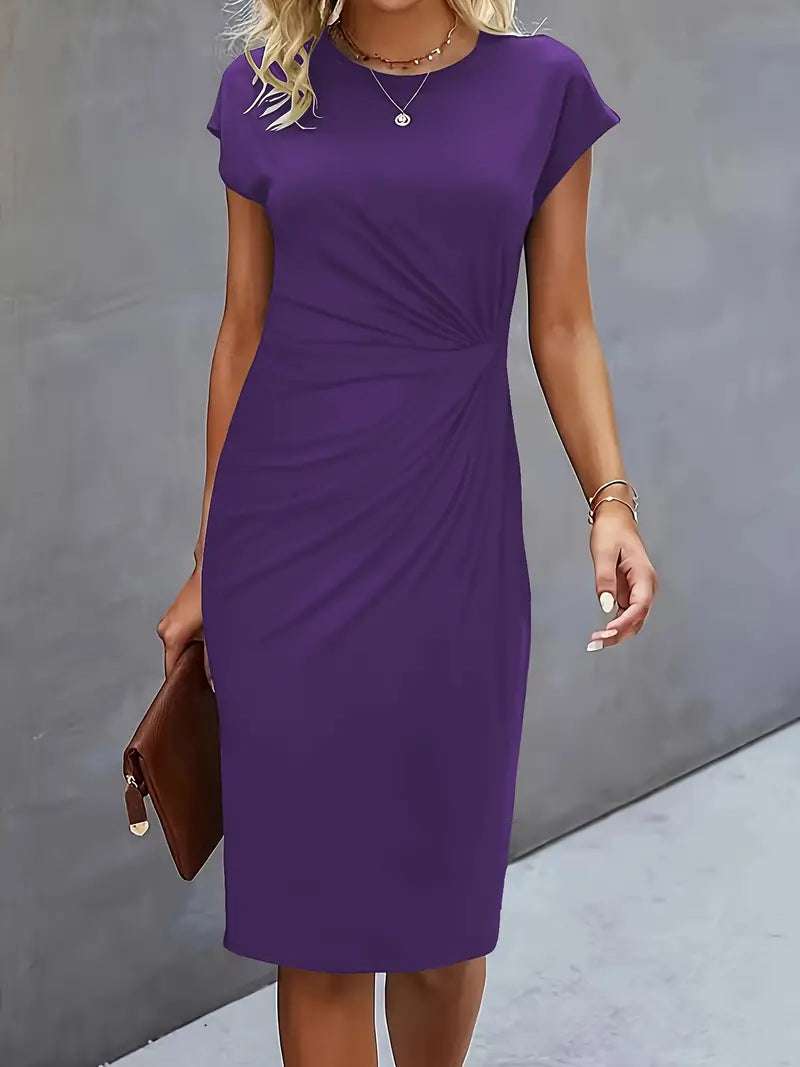 Taylor | Stylish Round Neck Dress