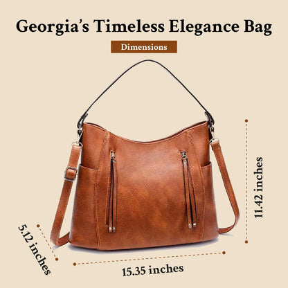 Liora Castelli | Georgia’s Timeless Elegance Vintage Shoulder Bag