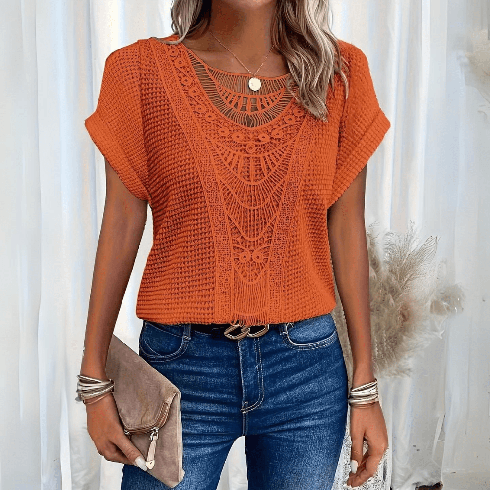 Sofiya | Elegant Ibiza-Style Blouse