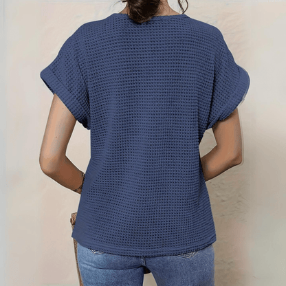 Briony | Soft Knit Lace Blouse