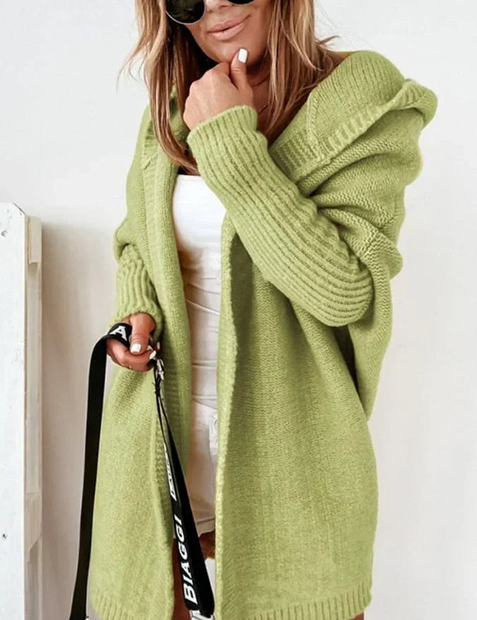 Heidi | Cozy Oversized Hooded Cardigan