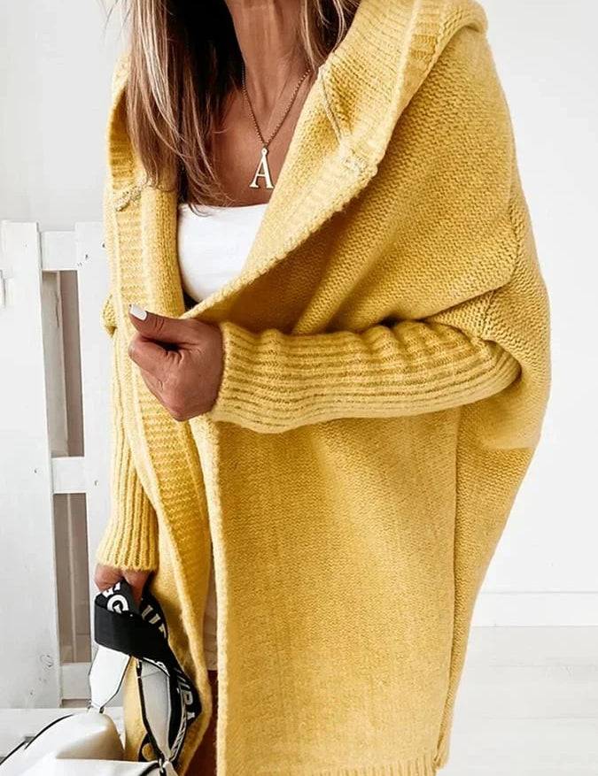 Heidi | Cozy Oversized Hooded Cardigan