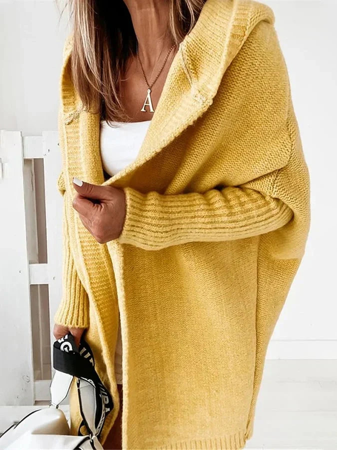 Heidi | Cozy Oversized Hooded Cardigan