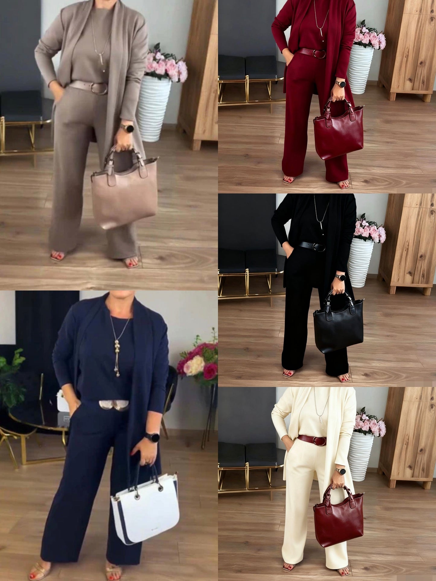 Lainey | Elegant  Relaxed Knit Set