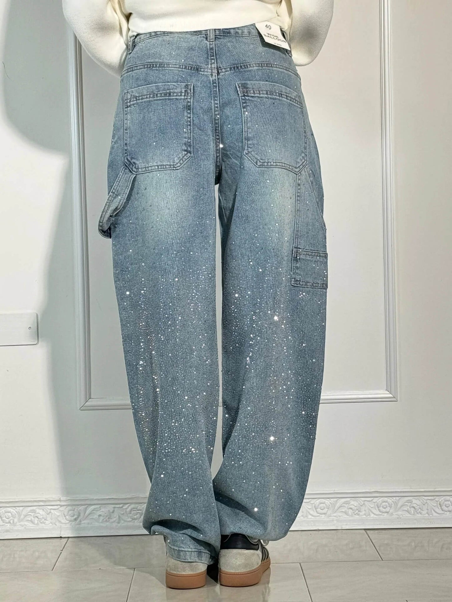 Irene | Glitter Jeans