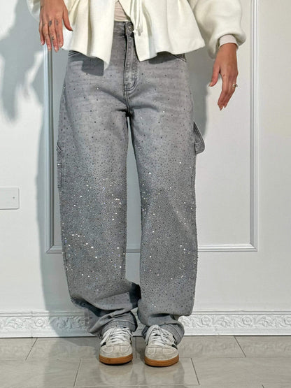 Irene | Glitter Jeans