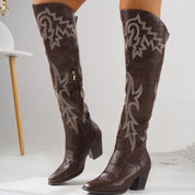Cheyenne |  Classic Over-the-Knee Cowboy Boots