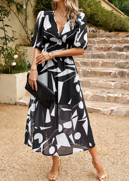 Vicki | Elegant Floral Dress