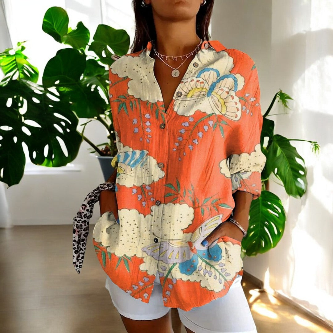 Sheila | Stylish Floral Blouse