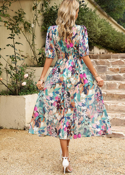Vicki | Elegant Floral Dress