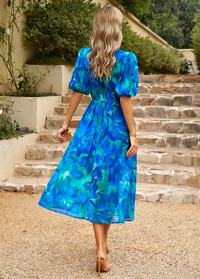 Vicki | Elegant Floral Dress