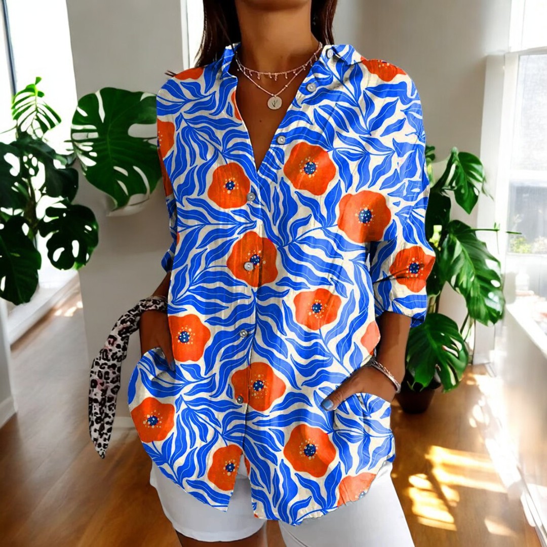 Sheila | Stylish Floral Blouse