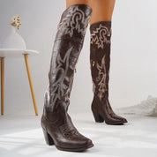 Cheyenne |  Classic Over-the-Knee Cowboy Boots