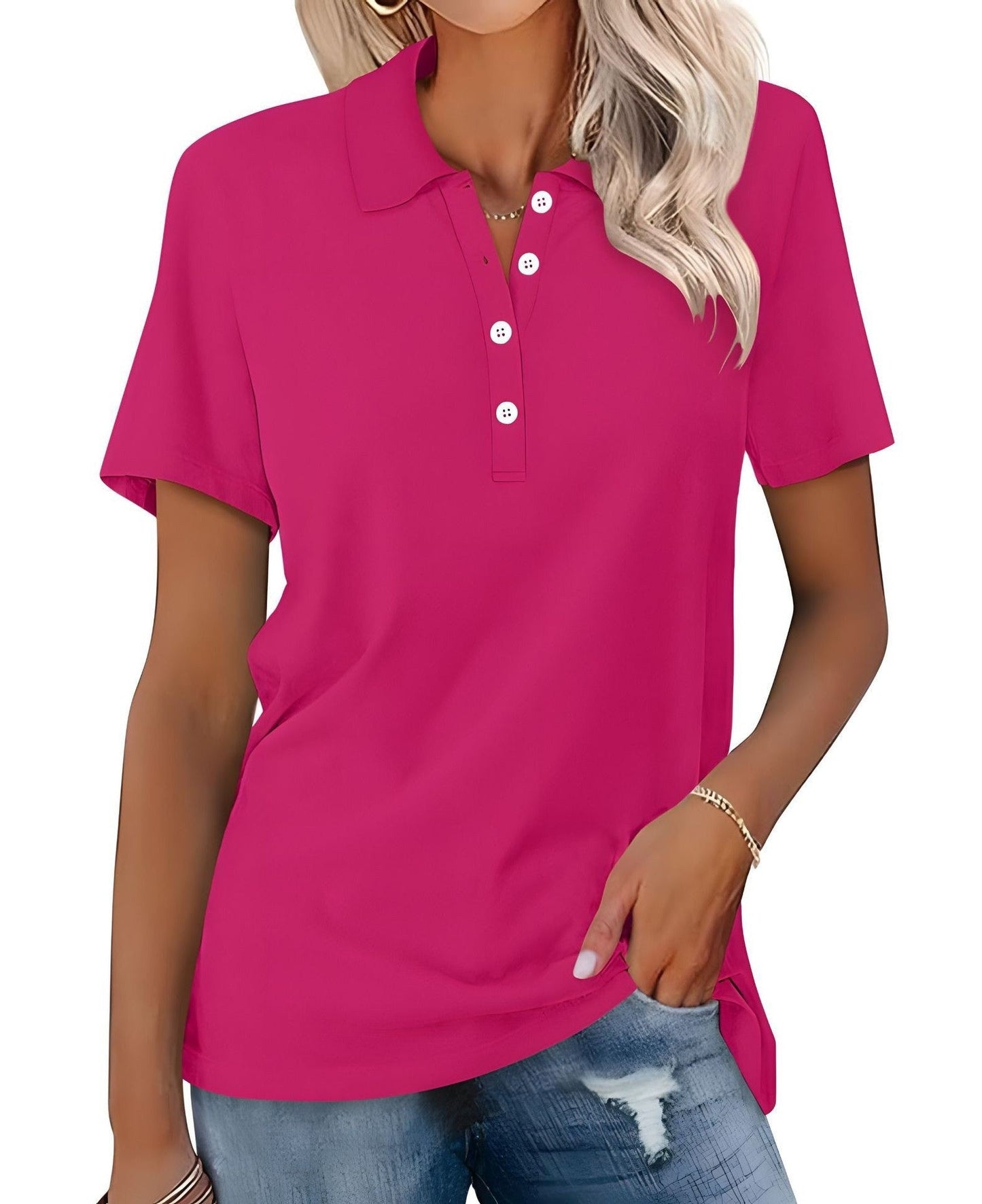 Lorraine | Elegant Polo Shirt