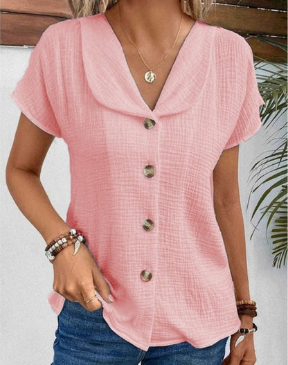 Juliet | Cotton Linen Blouse