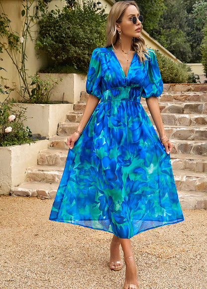 Vicki | Elegant Floral Dress