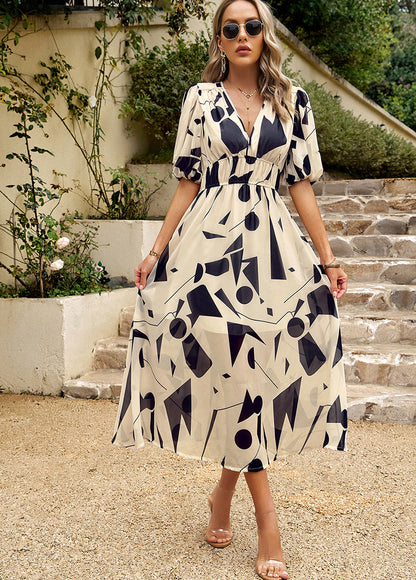 Vicki | Elegant Floral Dress