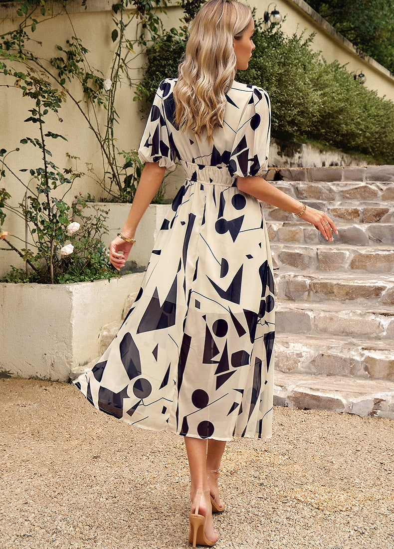 Vicki | Elegant Floral Dress