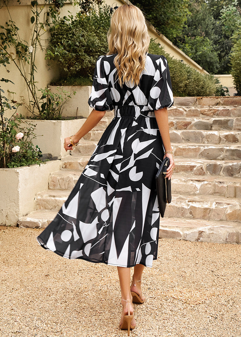 Vicki | Elegant Floral Dress