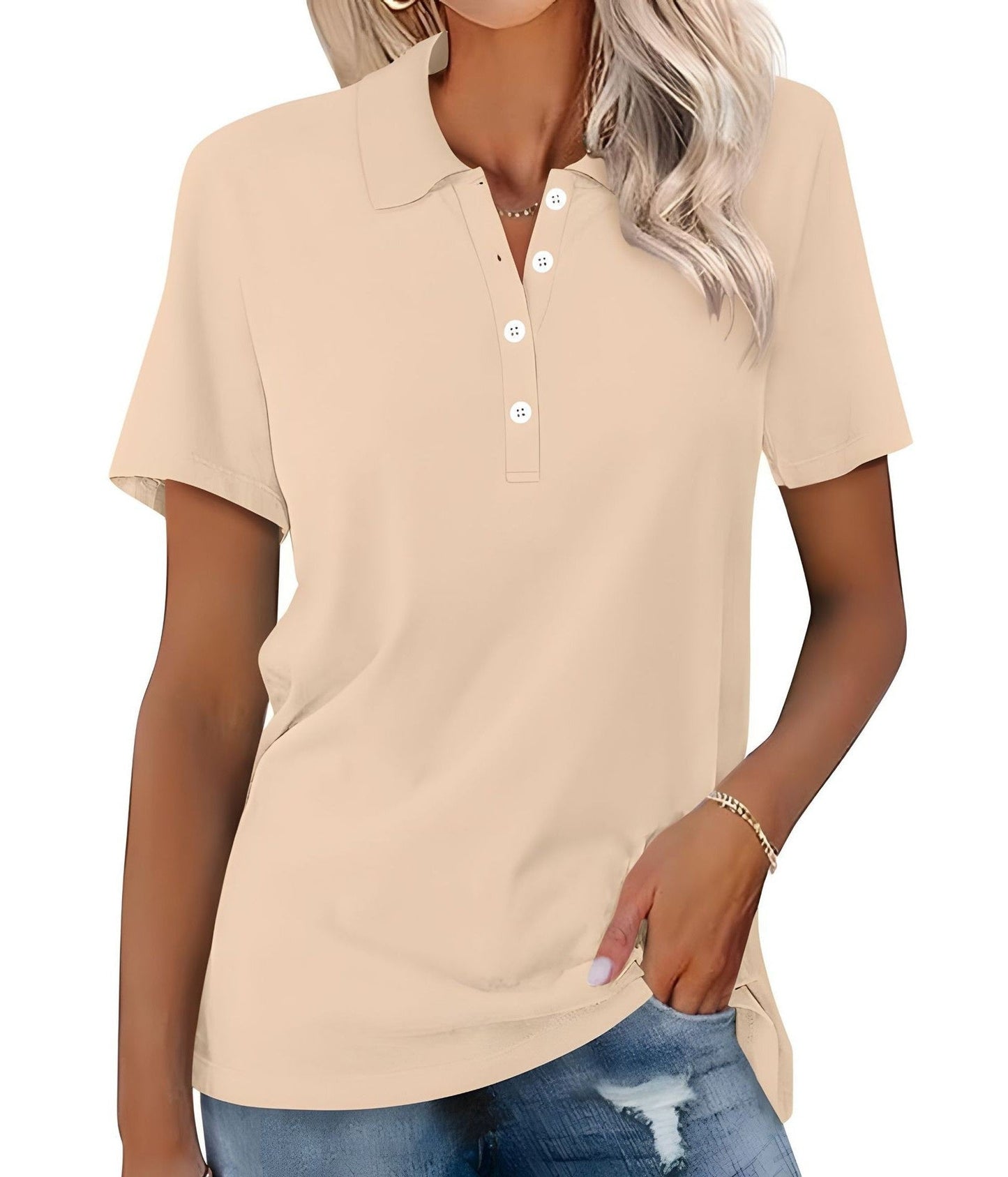 Lorraine | Elegant Polo Shirt