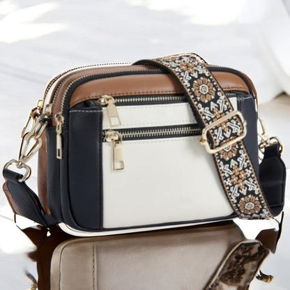 Sharlene | Refined Leather Shoulder Bag