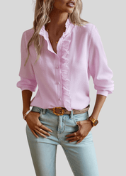 Alina | Elegant Ruffle Blouse