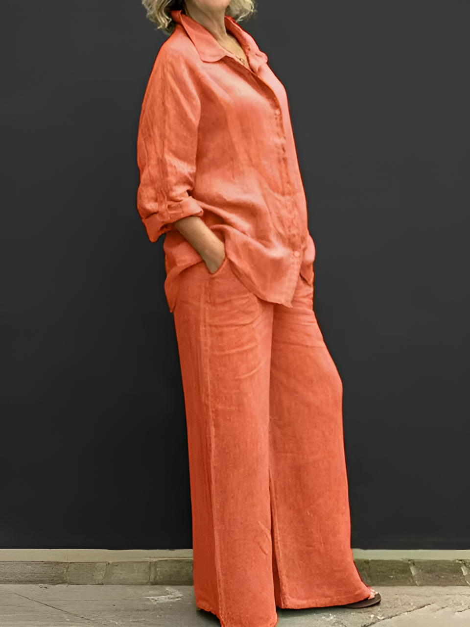 Karylle | Elegant Shirt Suit with Sophisticated Style