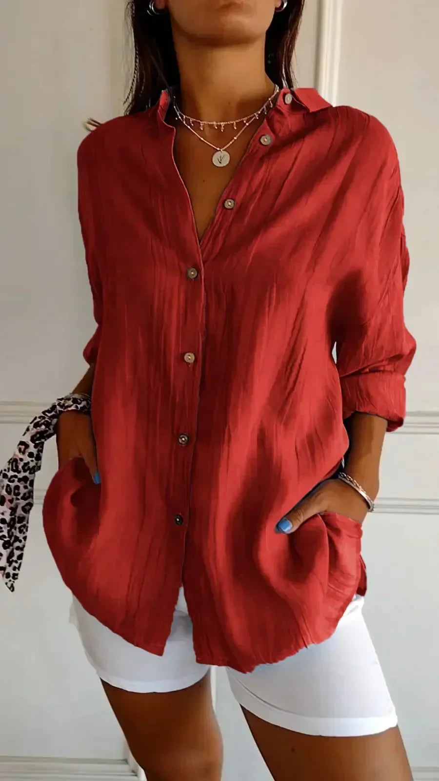 Anwen | Elegant Autumn Shirt