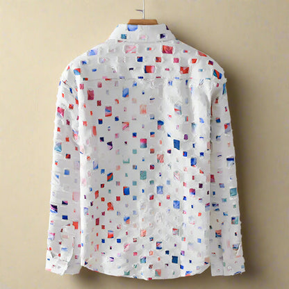 Inaya | Elegant Mosaic Shirt