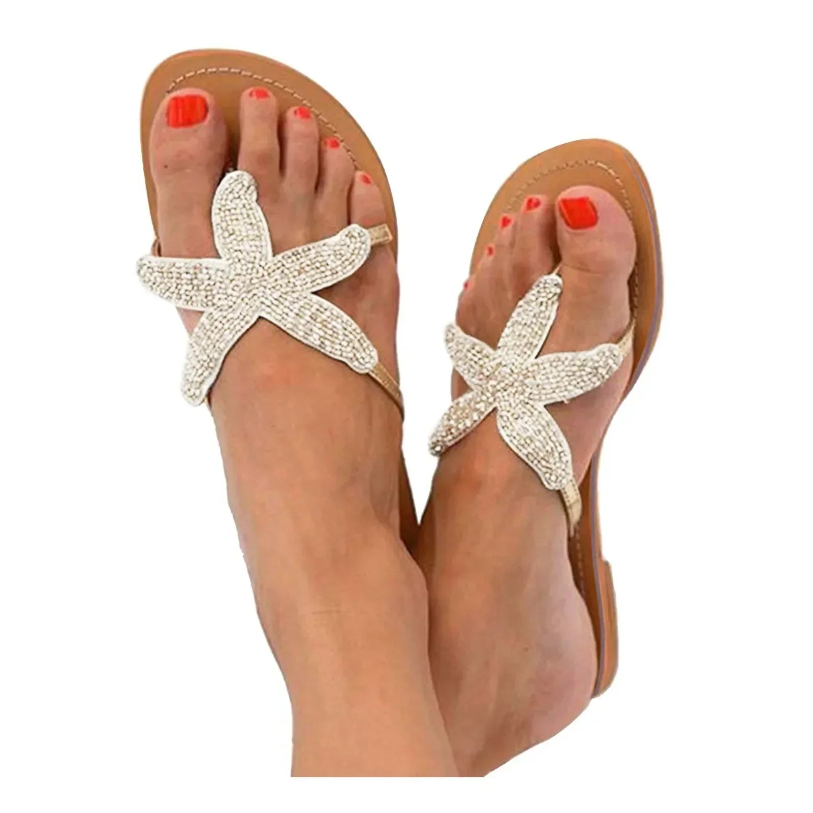 Relaiza™ - Starfish Charm Sandals