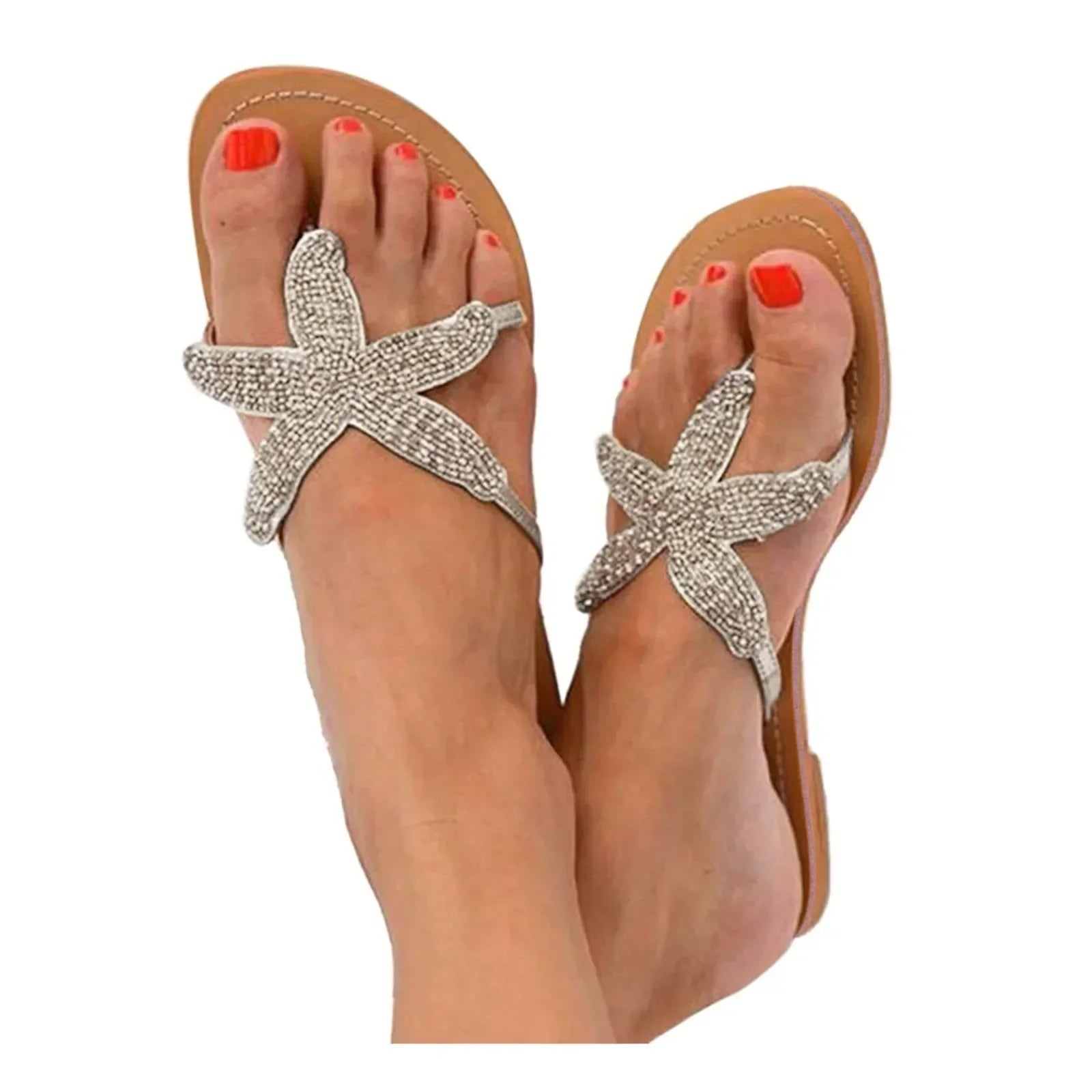 Relaiza™ - Starfish Charm Sandals