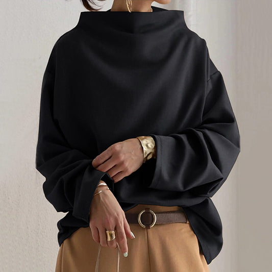 Lenora | Chic High Neck Pullover