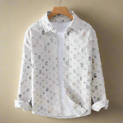 Inaya | Elegant Mosaic Shirt