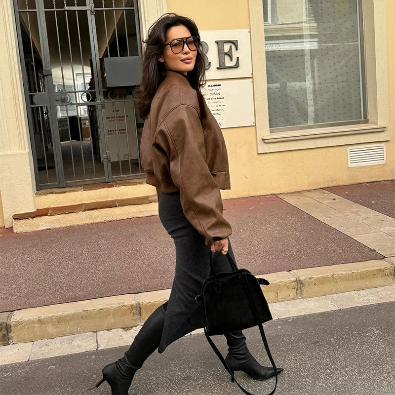 Raven | Stylish Leather Jacket